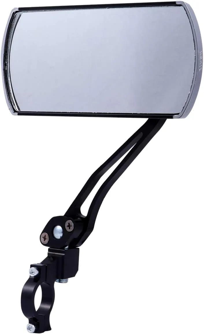 1Pair Electric Vehicle Rear View Mirror Bike Mirror for Handlebar Weather Resistant and Durable for Mountain and Road Bikes