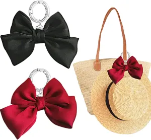 2Pcs Hat Clip for Travel on Bag, Hat Clip for Travel Handbag Backpack Luggage, Beach Hat Clip, Travel Gift for Women, Travel Backpack Accessories, Travel Hat Holder