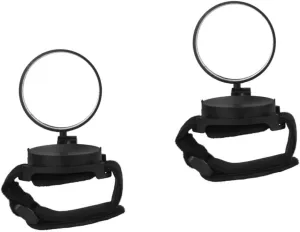 2pcs Safety Cycling Mirror Arm Wrist Rearview Mirror Handlebar Mount for E-bike
