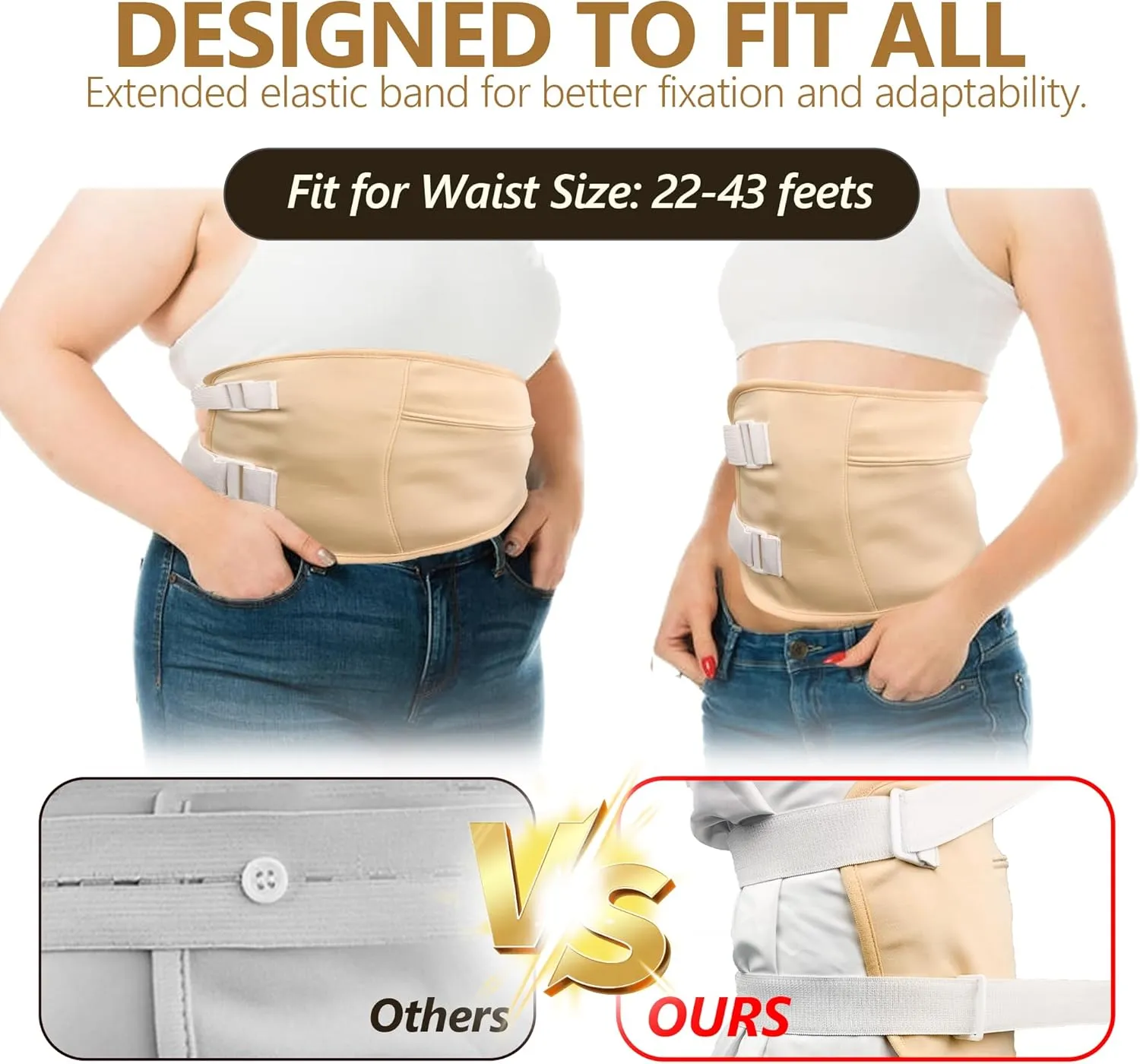 9Pcs Organic Cotton Castor Oil Packs - Reusable Hot/Cold Compress with Adjustable Strap for Full Body & Targeted Areas (Breast/Neck/Back/Knee/Stomach) - Anti-Leak & Machine Washable