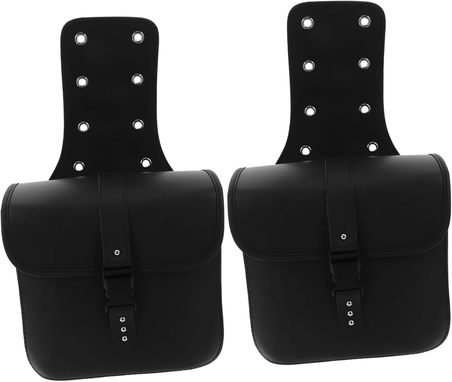 ABOOFAN 1Pair Motorcycle Saddlebag Mini Side Bags Handlebar Storage for Motorbike Durable Black Design Convenient Left Right for Riding Essentials
