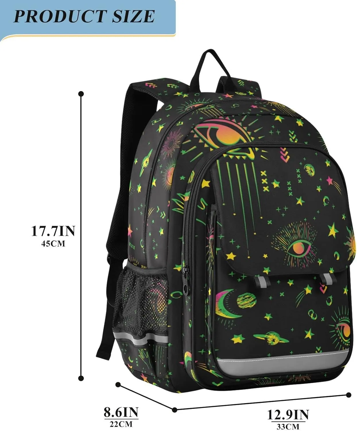 ALAZA Space Galaxy Constellation Casual Daypacks Bookbag Bag