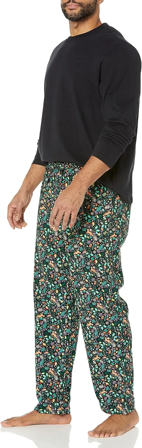 Amazon Essentials Men's Soft Flannel Pajama Sleepwear Set (Available in Big & Tall)