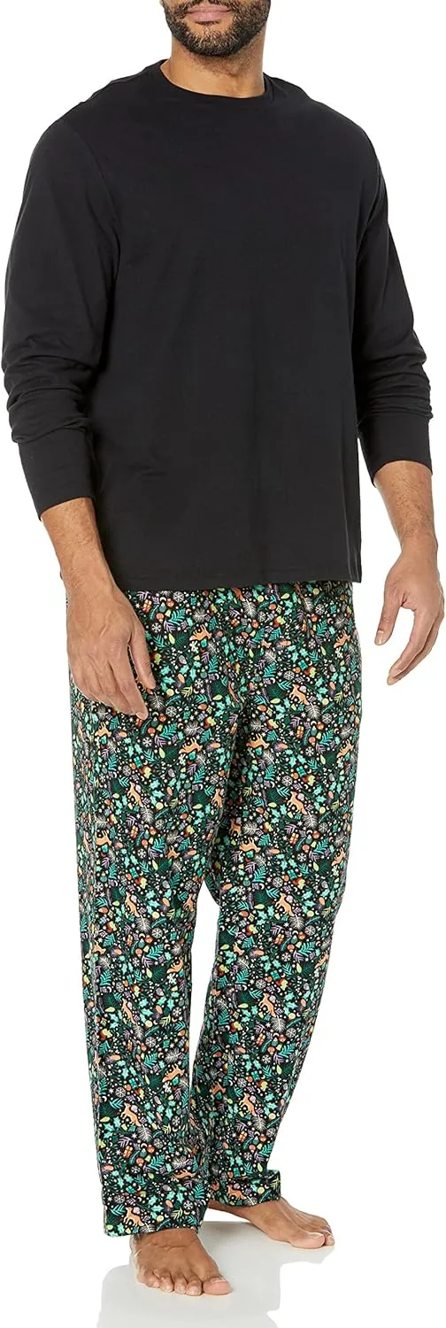 Amazon Essentials Men's Soft Flannel Pajama Sleepwear Set (Available in Big & Tall)