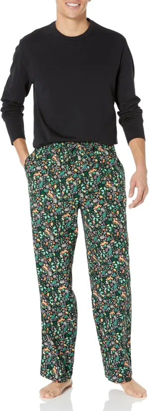 Amazon Essentials Men's Soft Flannel Pajama Sleepwear Set (Available in Big & Tall)