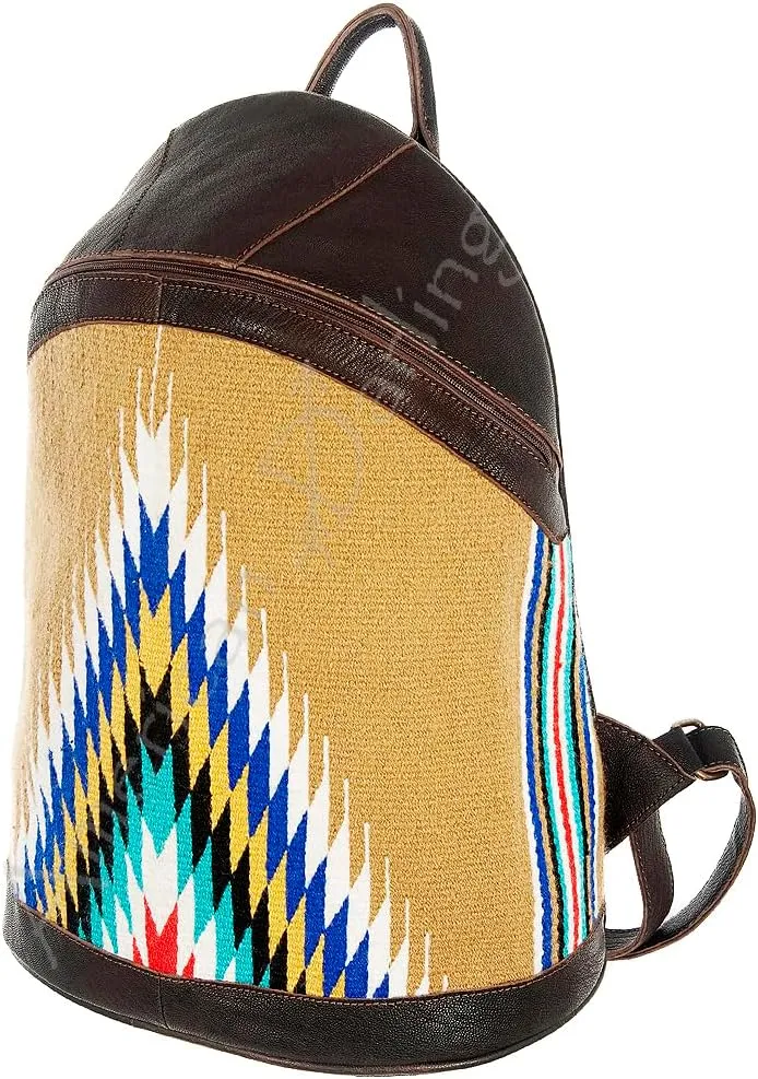 American Darling Saddle Blanket Genuine Leather Women Bag Western Handbag Purse