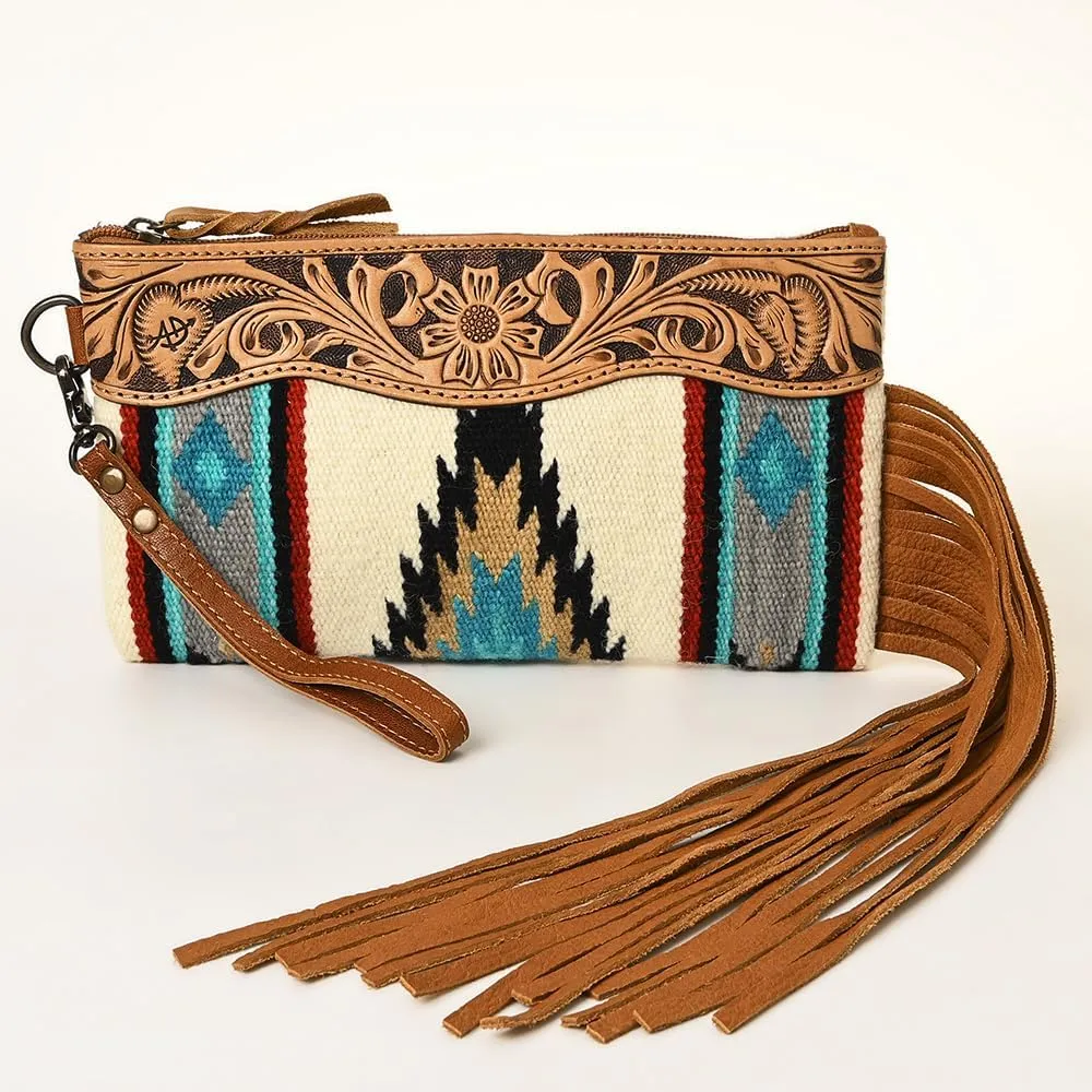 American Darling Saddle Blanket Wristlet