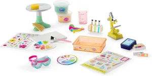 American Girl Truly Me 18-inch Doll Love to Explore Art & Science Playset with Pottery Wheel and Microscope, For Ages 6 
