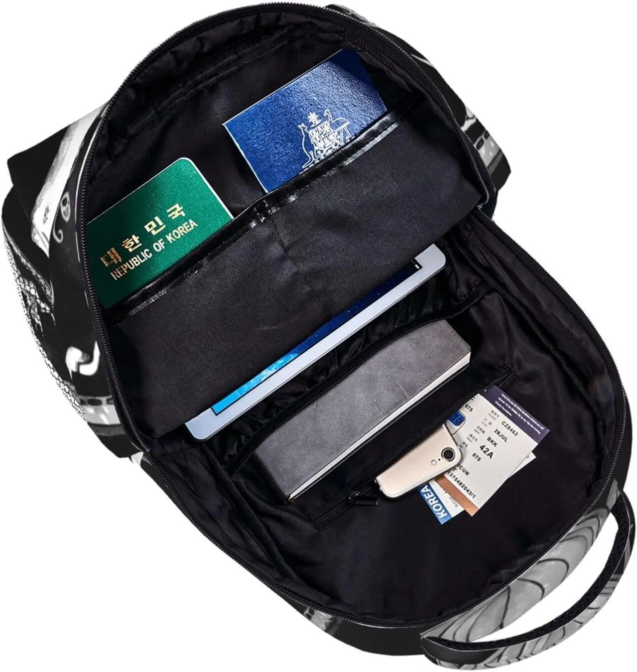 Animated Cora'Lines Movie Backpack Horror Travel Casual Daypacks Lightweight Laptop Bags Outdoor Knapsacks Multi-Function Bookbag