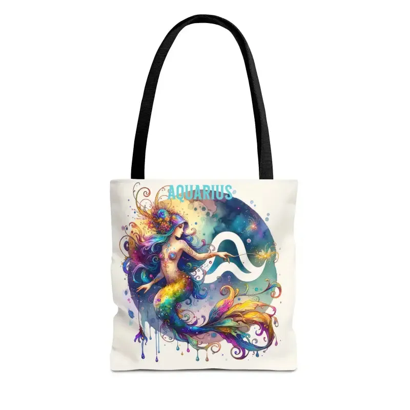 Aquarius Zodiac Tote Bag for Everyday Vibes