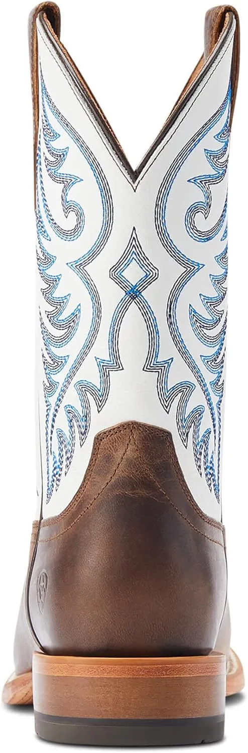 ARIAT Men`s Tanglewood Bone 11In Honorable Blue Top Cowboy Boot