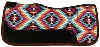 Aztec Print Pony Saddle Pad with Felt Bottom