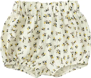 Baby Girl Boy Bottom Shorts Heart-Shaped Print Elastic Shorts Baby Cover Summer Loose Harem Short Cute Training Pants