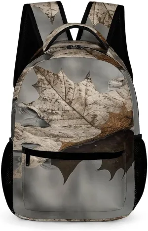 Backpack for Men Women Laptop Backpack An Old Withered Leaf Casual Daypack Laptop Bag for Travel