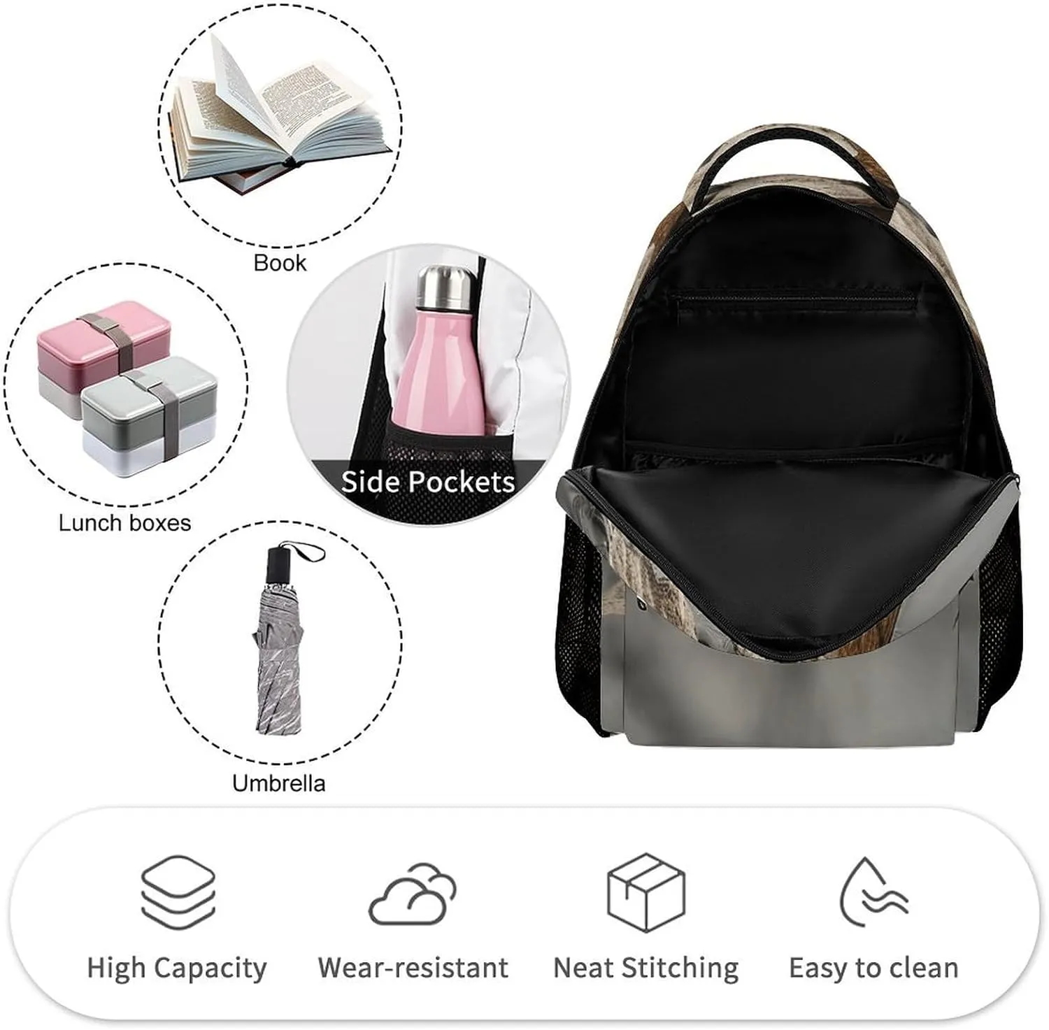 Backpack for Men Women Laptop Backpack An Old Withered Leaf Casual Daypack Laptop Bag for Travel
