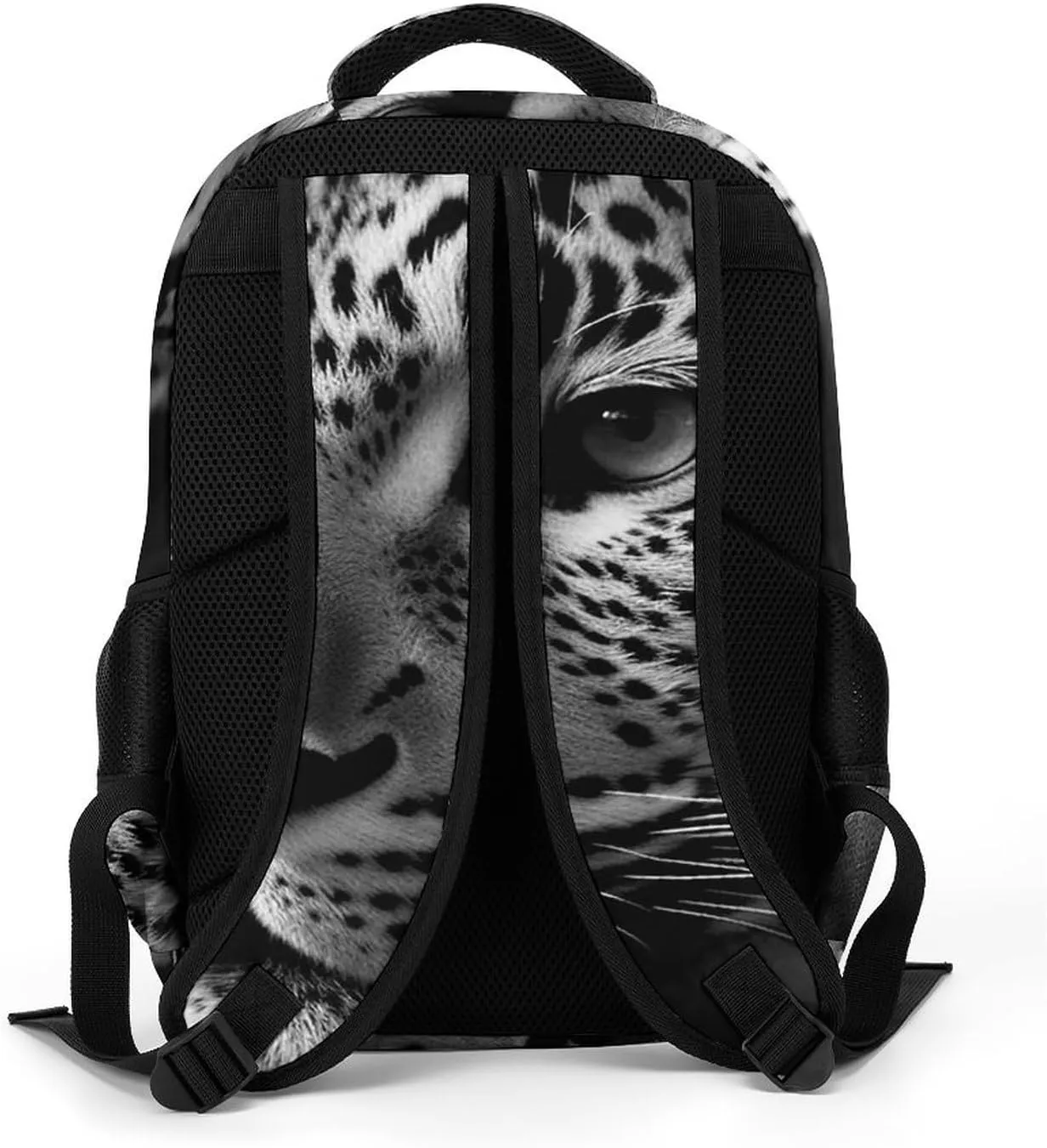 Backpack for Men Women Laptop Backpack Black And White Pattern Casual Daypack Laptop Bag for Travel