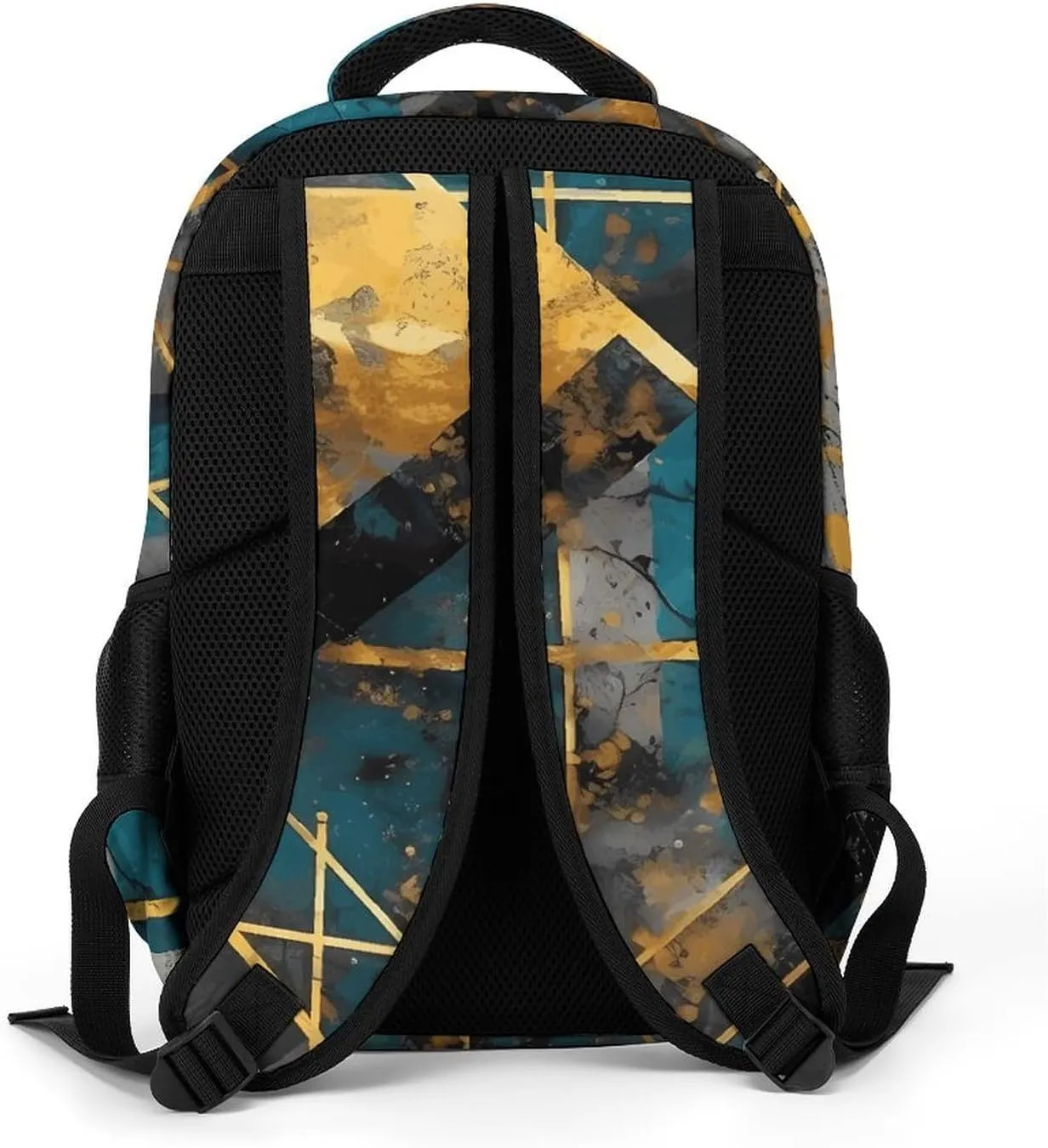 Backpack for Men Women Laptop Backpack Contemporary Art Pattern Casual Daypack Laptop Bag for Travel