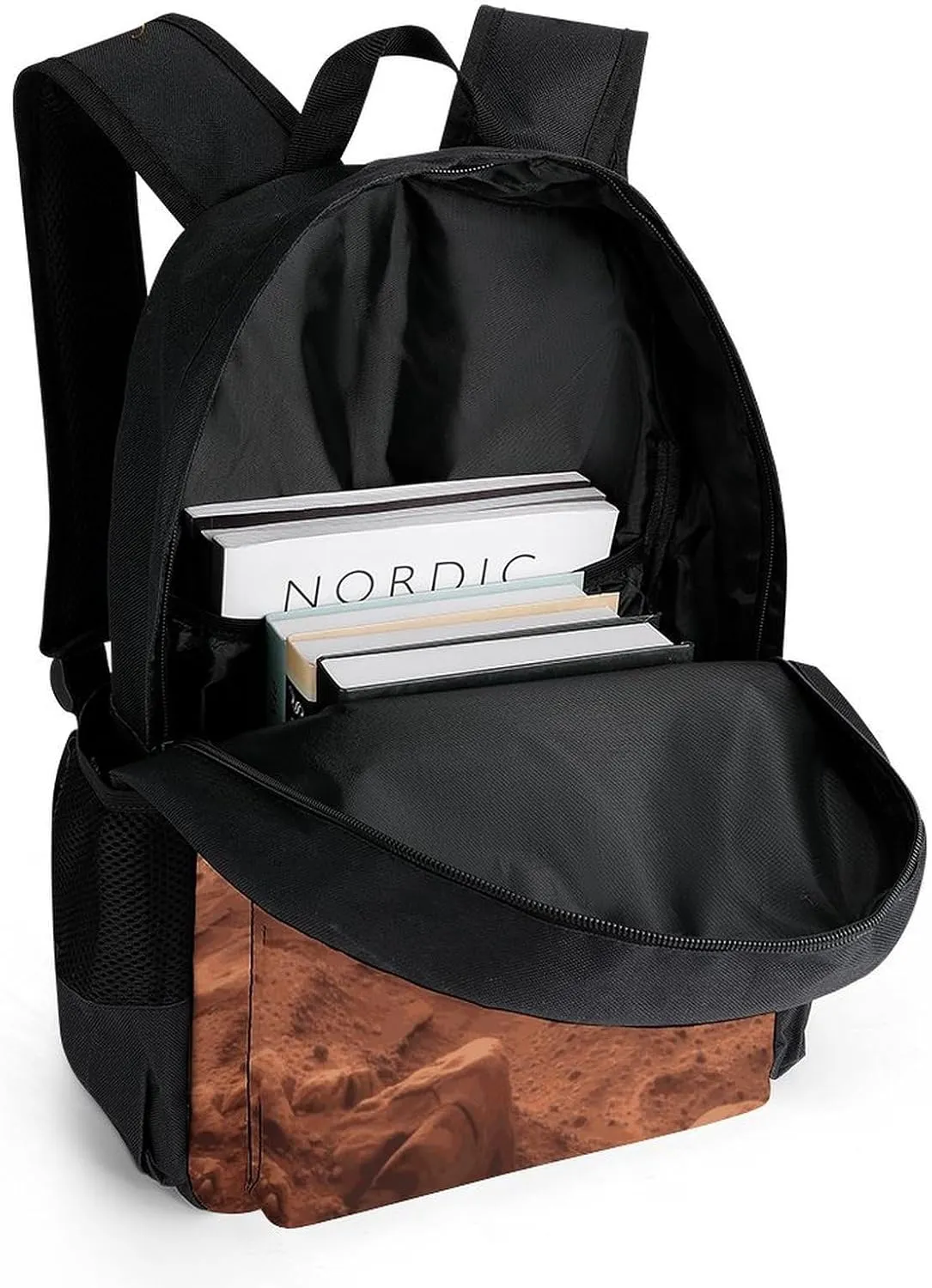 Backpack for Men Women Laptop Backpack Landscape of Monument Valley Casual Daypack Laptop Bag for Travel