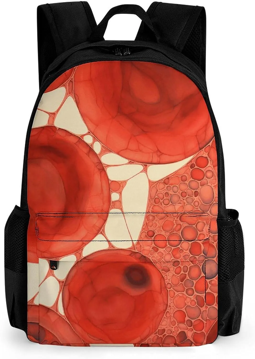 Backpack for Men Women Laptop Backpack Realistic Red Cells Casual Daypack Laptop Bag for Travel