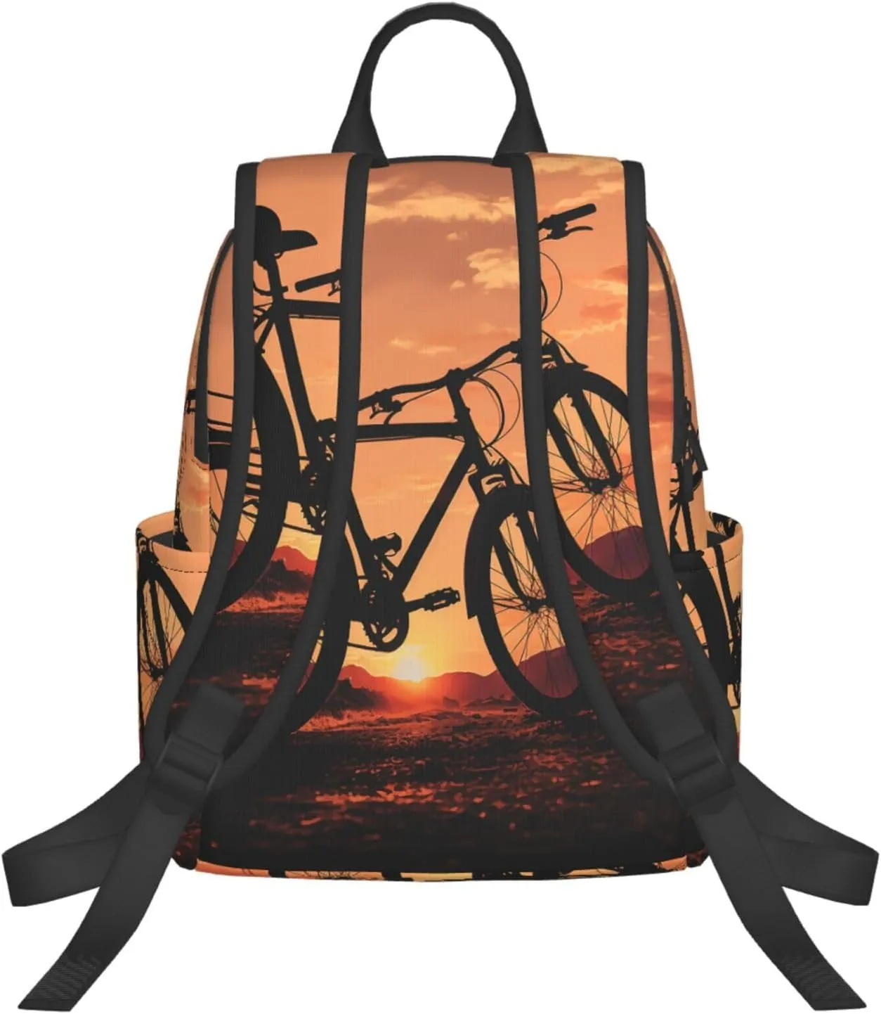Backpack for Men Women Laptop Backpack Spiral and curve patterns Daypack Laptop Bag for Travel, Road Bicycle, One Size