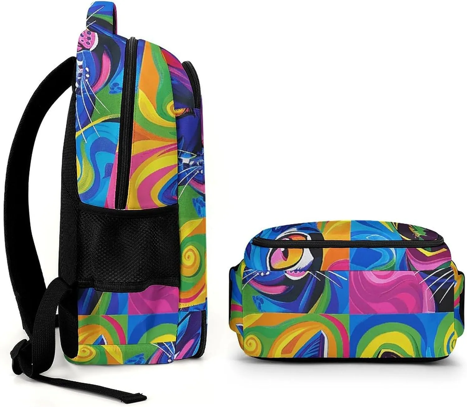 Backpack for Men Women Laptop Backpack Swirls And Spirals Casual Daypack Laptop Bag for Travel