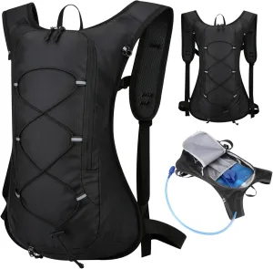 Backpack Hydration Pack, Insulated Water Backpack, Hiking Backpack with Water Bladder, Water Bladder Backpack for Hiking, Biking, Running, Climbing