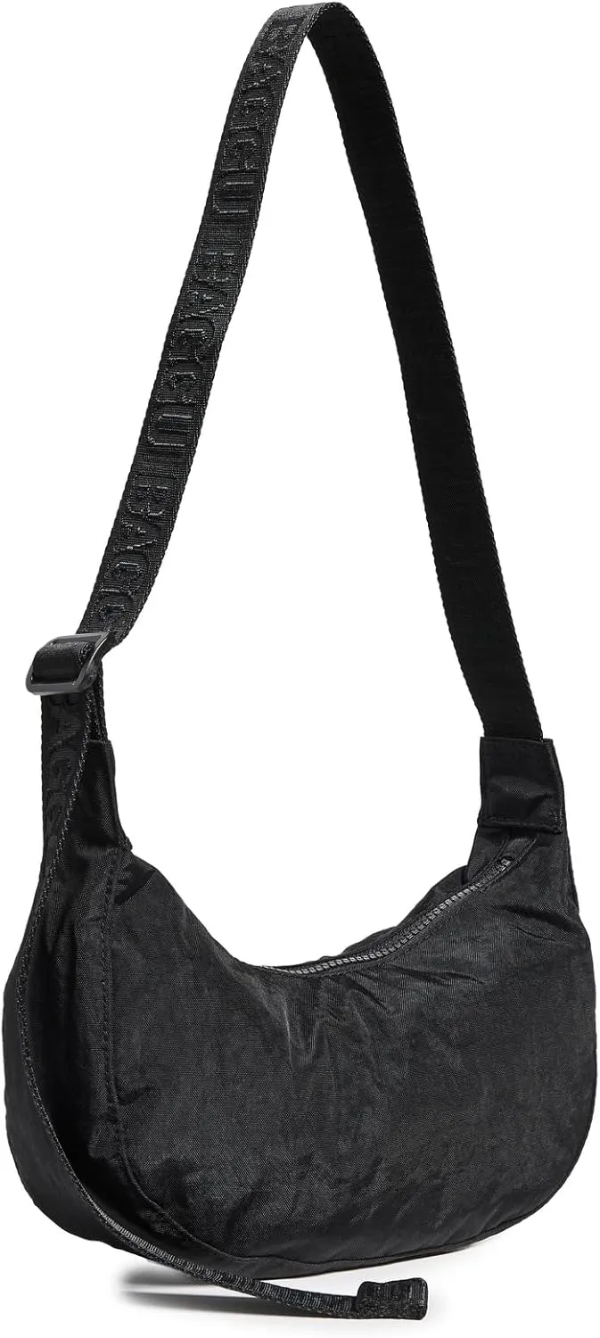 BAGGU Small Nylon Crescent Bag