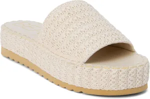 BEACH by Matisse Womens Del Mar Espadrille Platform Casual Sandals Casual Low Heel 1-2" - Black