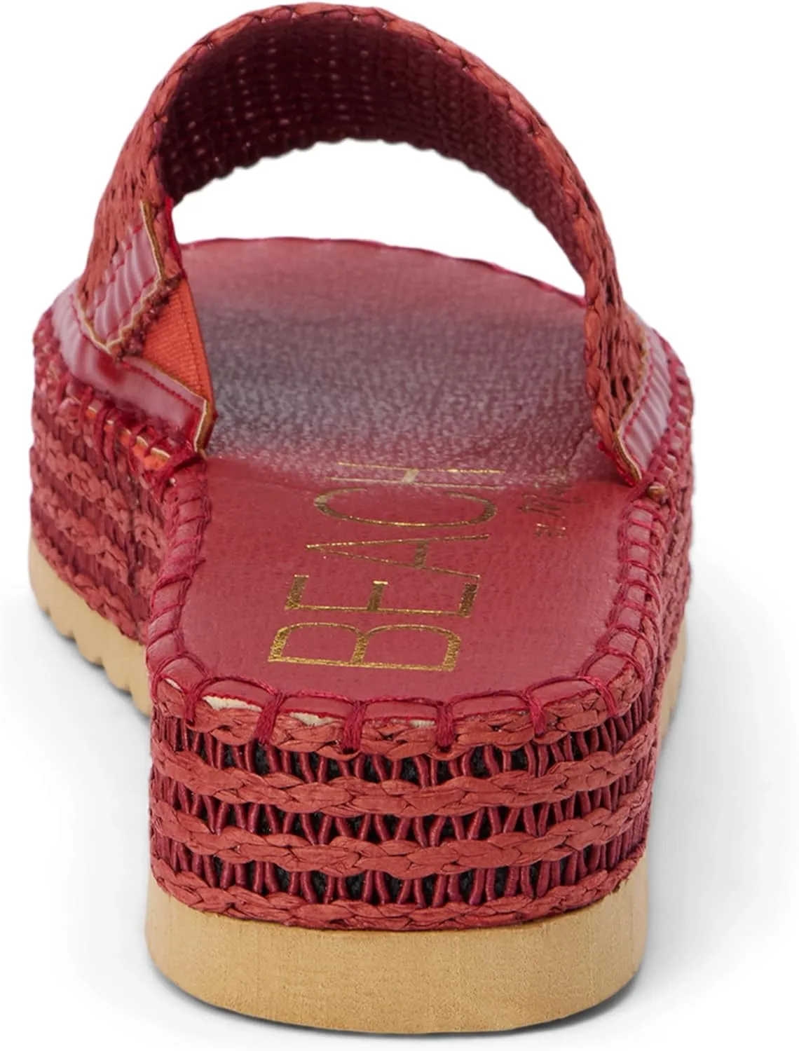BEACH by Matisse Womens Del Mar Espadrille Platform Casual Sandals Casual Low Heel 1-2" - Black