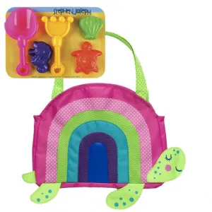 BEACH TOTES (W/SAND TOY PLAY SET) TURTL