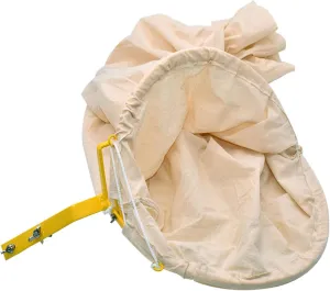 Bee Catcher Net Swarm Trap Canvas Bee Swarm Trap Bag with Lockable Base Bee Cage Beekeeping Tool Steel Frame Swarm Traps for Honey Bees Bee Traps for Outside