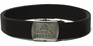 Ben Davis Mens Belt Cotton Webbing Casual Belts with Metal Buckle 54" Length