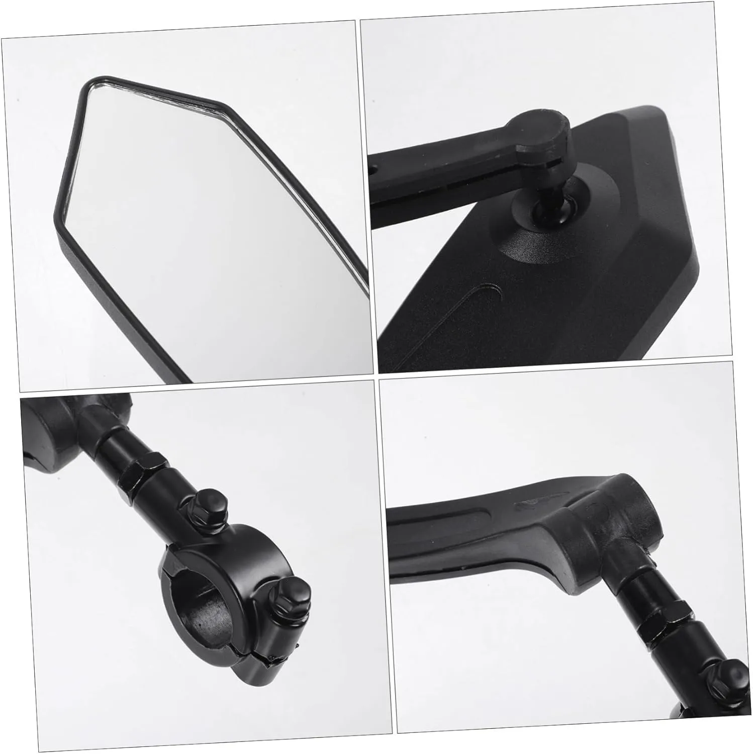 Bicycle Rear View Mirror for Handlebars High Definition Right Side Reflective Mirror Accessory for Road and Mountain Biking Offers Wide Viewing Angles for Safe Riding