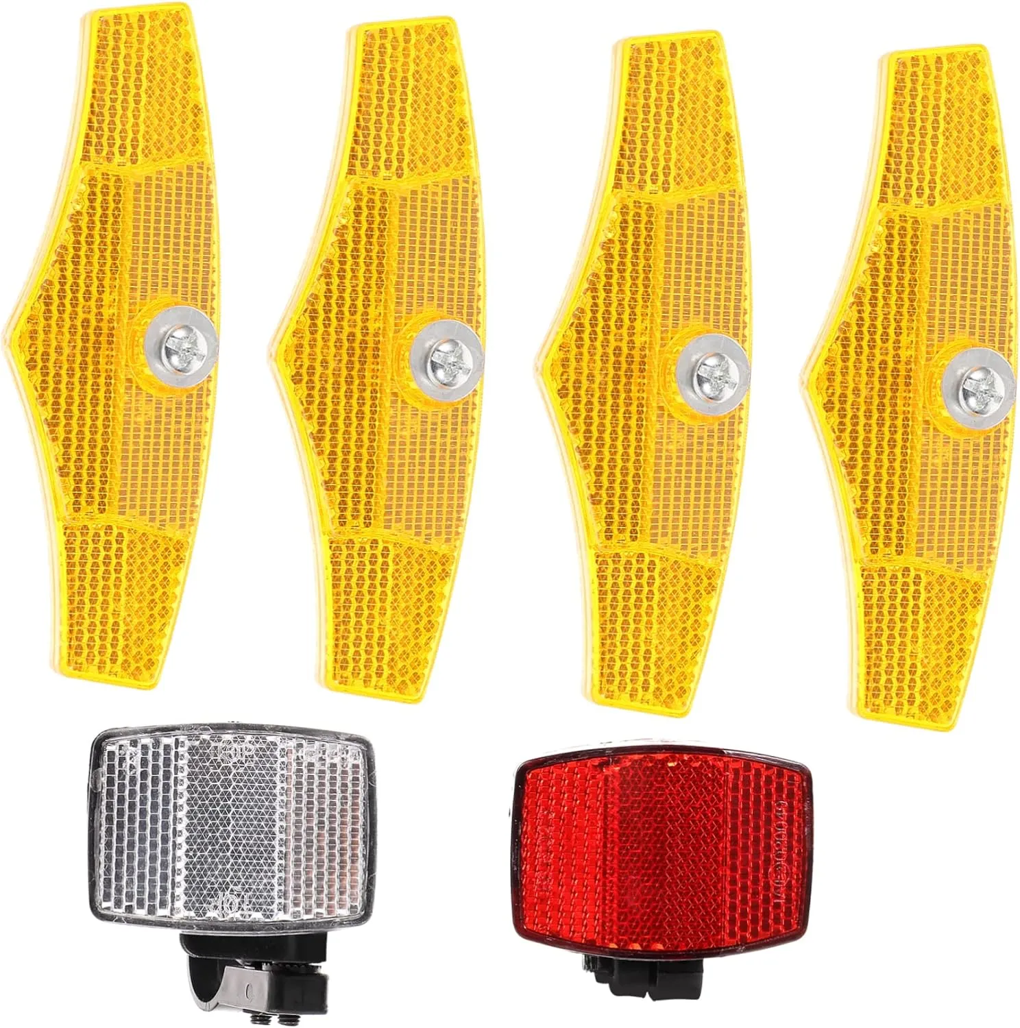 Bicycle Reflector Front Reflective Rear Bike Cycling Accessories Wheel Reflector Universal Reflectors