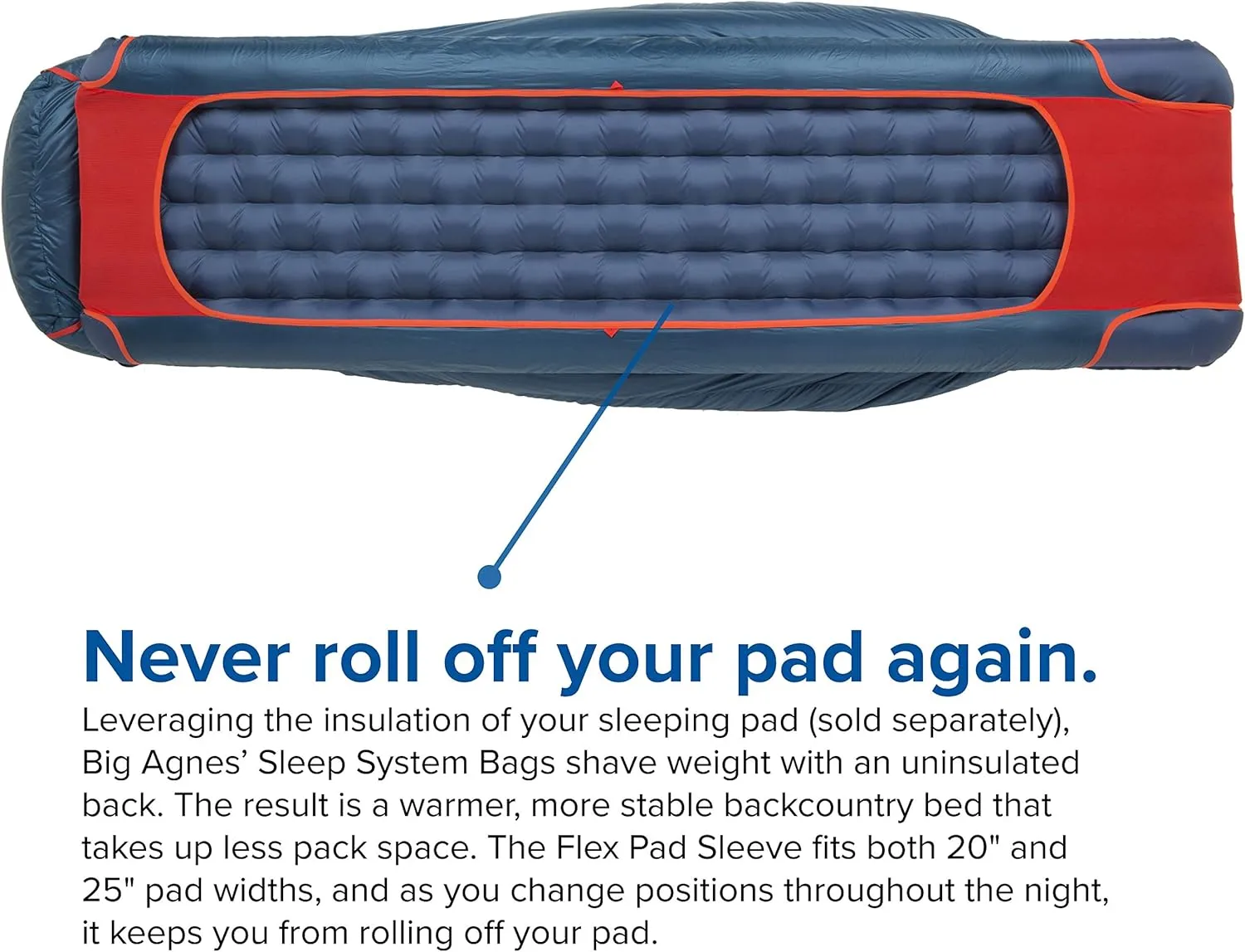 Big Agnes Anvil Horn Sleeping Bag: 15F Down