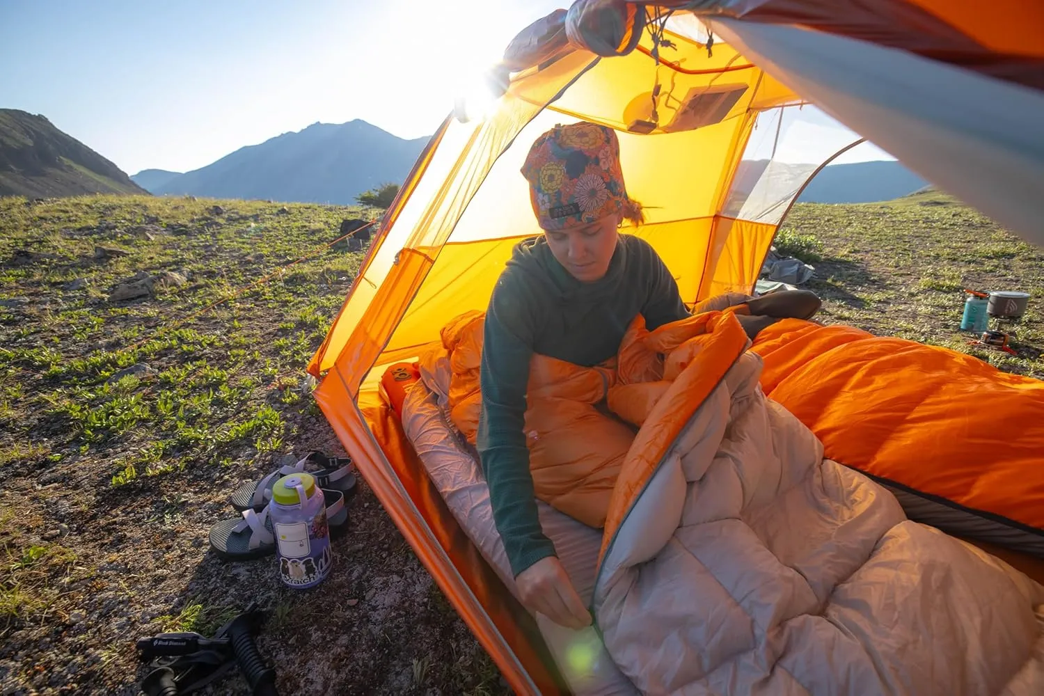 Big Agnes Lost Ranger 3N1 Down Sleeping Bag - 0°/15° Modular System with Pad Lock Technology | 3-Season Backpacking & Camping Sleeping Bag