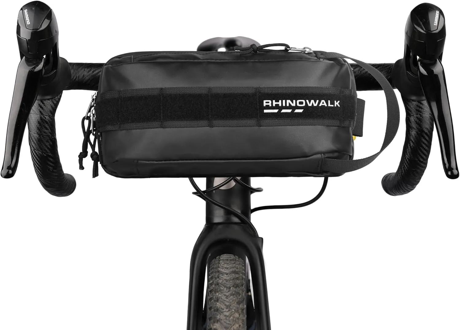 Bike Handlebar Bag Bicycle Front Bag Shoulder Bag Storage Bag with Shoulder Strap for Road Mountain Bike Cycling Travel