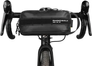 Bike Handlebar Bag Bicycle Front Bag Shoulder Bag Storage Bag with Shoulder Strap for Road Mountain Bike Cycling Travel