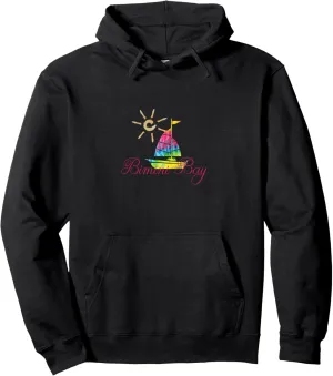 Bimini Bay Tye Dye Sailboat Pullover Hoodie