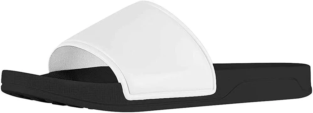 Binienty Womens Mens Fashion Slide Sandals Non Slip Summer Slippers for Bathroom, Indoor Home, Pool, Beach