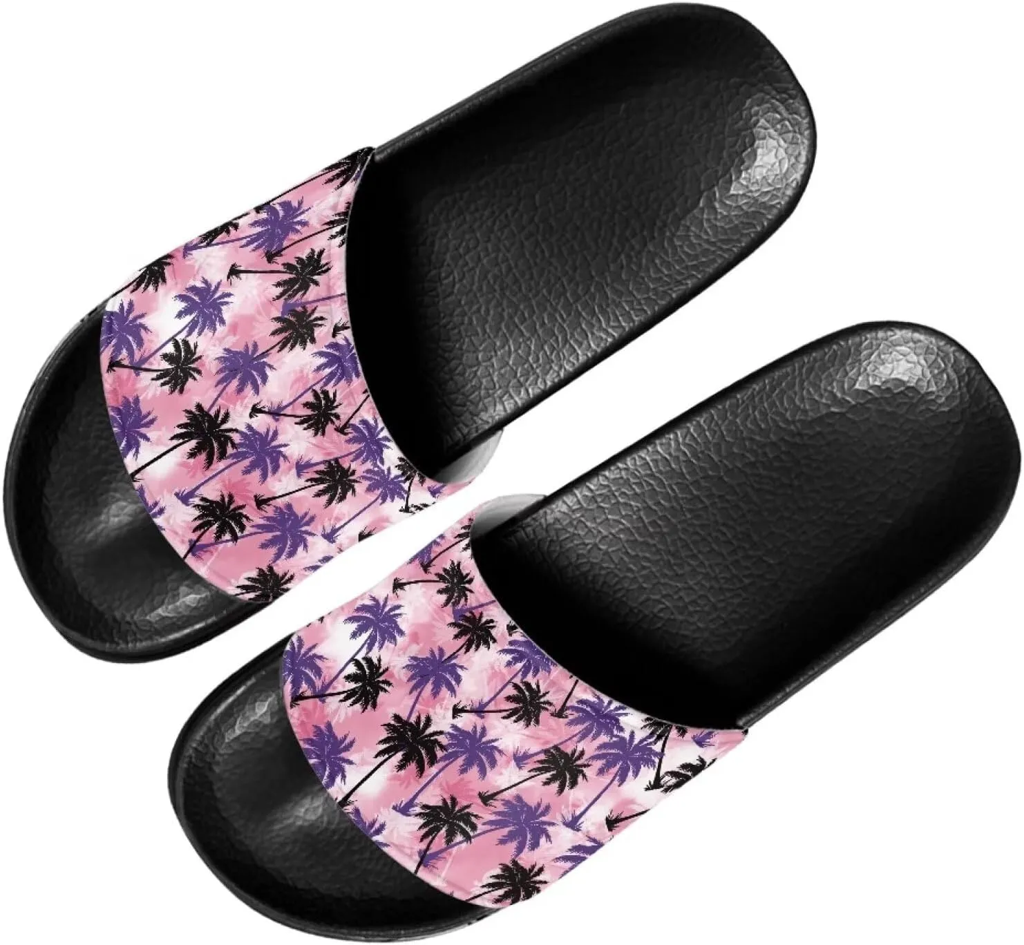 Binienty Womens Mens Fashion Slide Sandals Non Slip Summer Slippers for Bathroom, Indoor Home, Pool, Beach