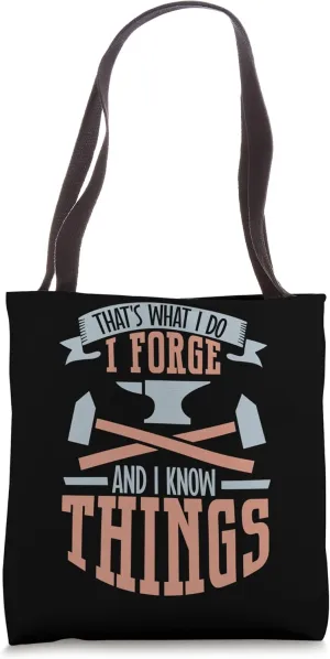 Blacksmith Metal Worker Bladesmith Metalworking Tote Bag