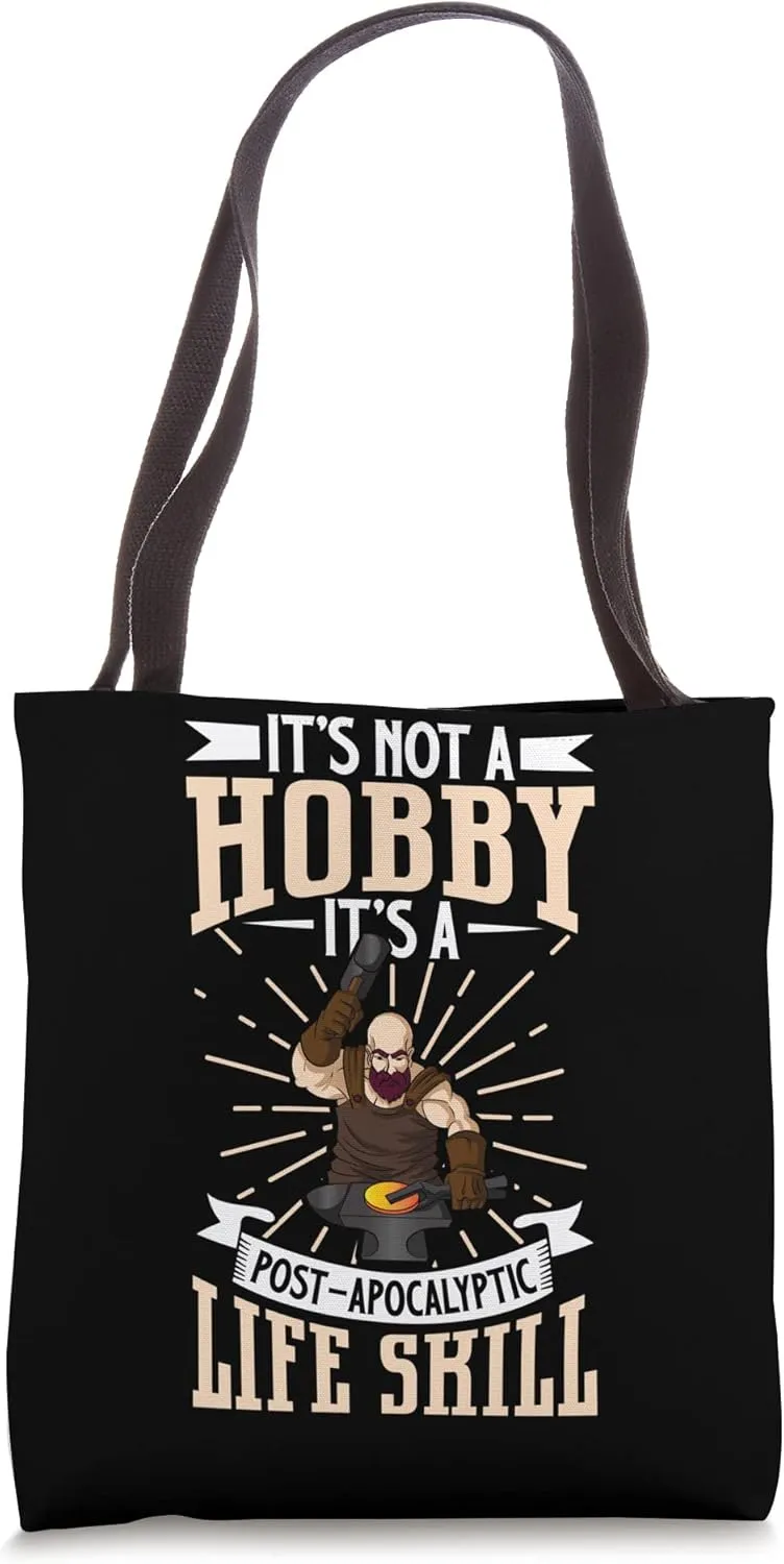 Blacksmith Metal Worker Bladesmith Metalworking Tote Bag