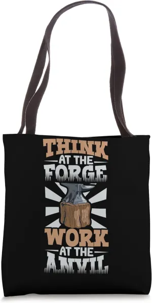 Blacksmith Metal Worker Bladesmith Metalworking Tote Bag