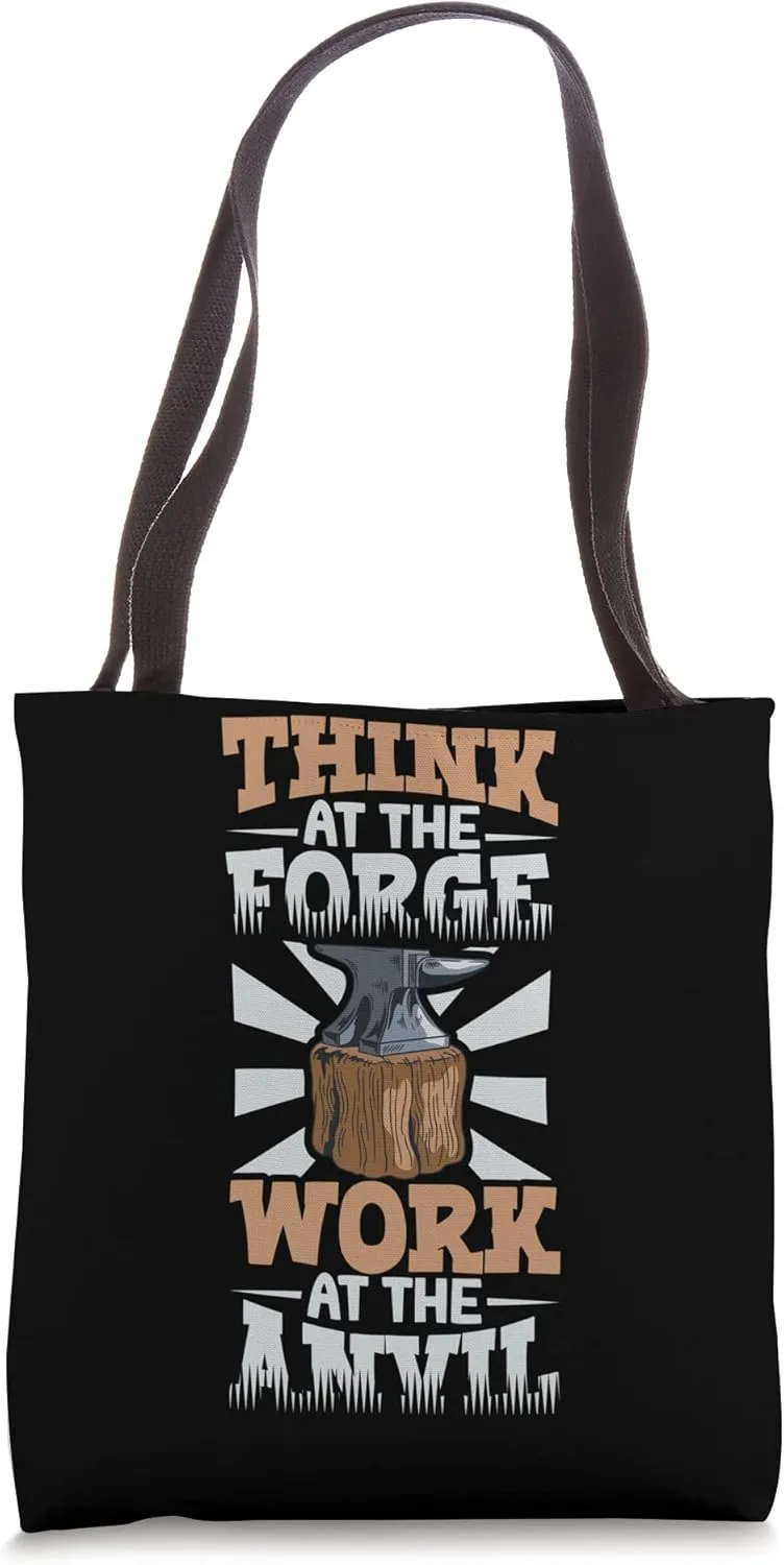 Blacksmith Metal Worker Bladesmith Metalworking Tote Bag