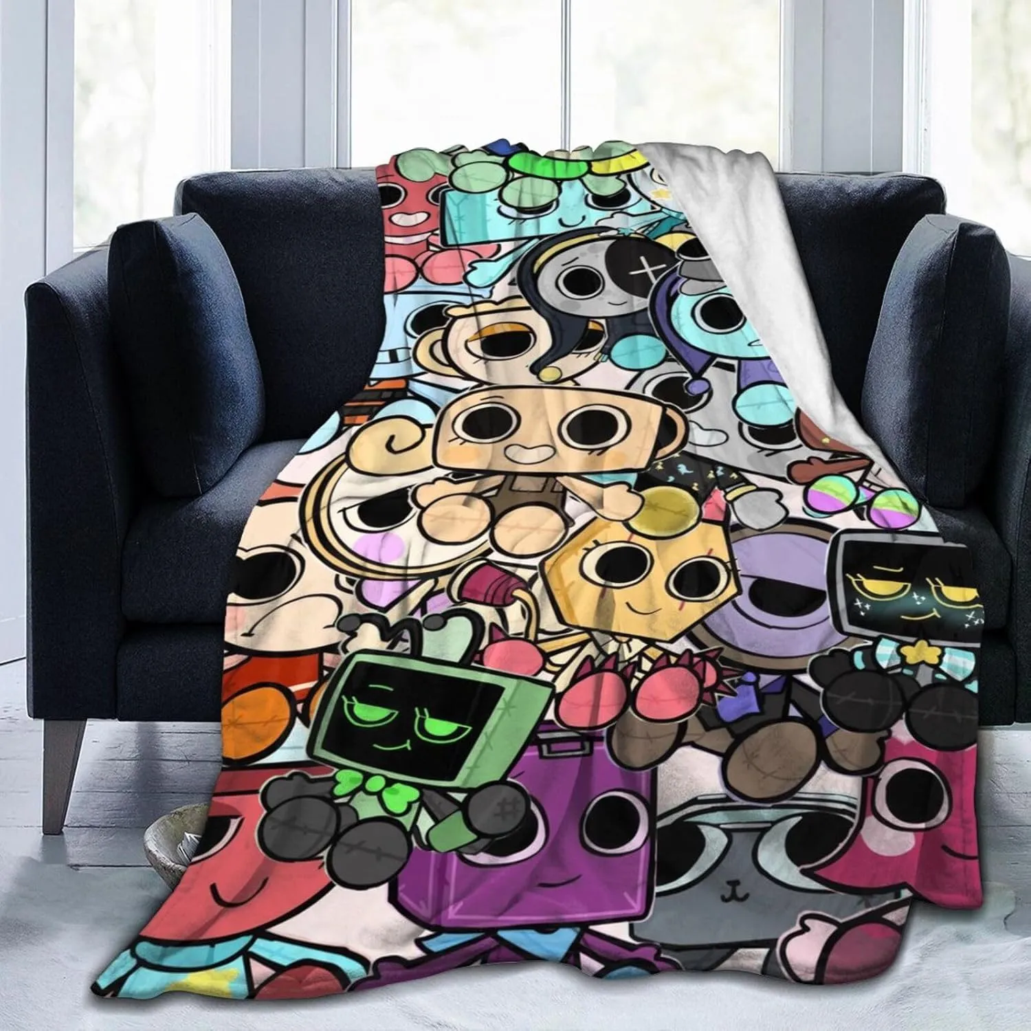 Blanket Dandy's Cartoon World Throw Blanket Super Soft Warm Cozy Bed Blankets Sofa Bed Couch Decor Gifts for Men Women and Kids 50"x40"