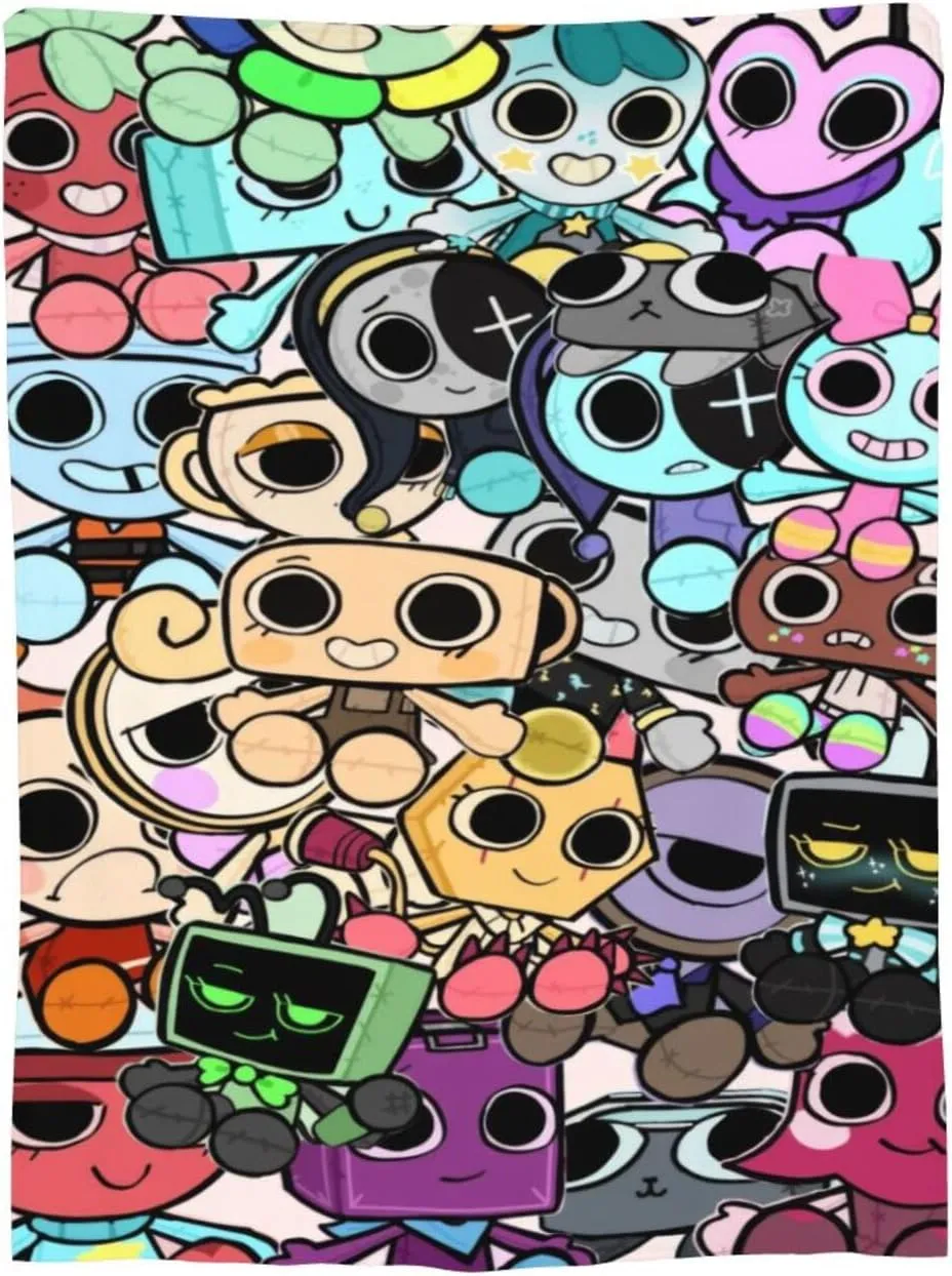 Blanket Dandy's Cartoon World Throw Blanket Super Soft Warm Cozy Bed Blankets Sofa Bed Couch Decor Gifts for Men Women and Kids 50"x40"