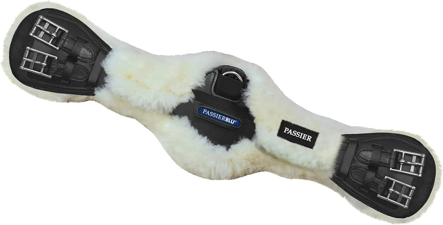 BLU Lambskin Cover for Dressage Girth Wave
