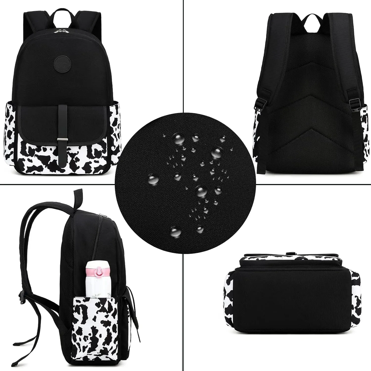 Bluboon Bookbags School Backpack Laptop Schoolbag for Teens Girls High School