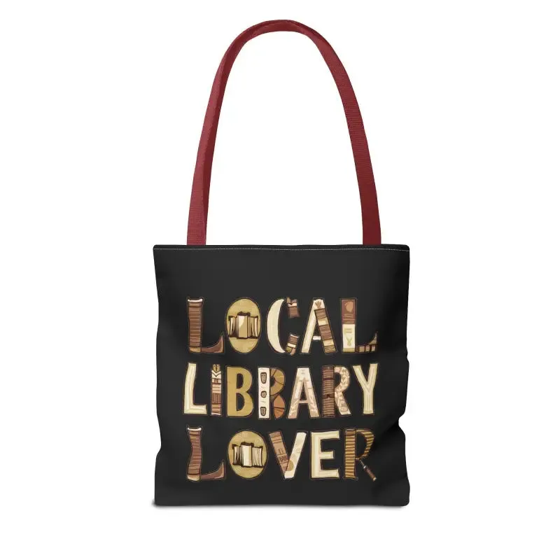 Blue Aop Tote Bag for Local Library Lover